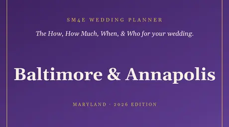 The SM4E Baltimore & Annapolis wedding package