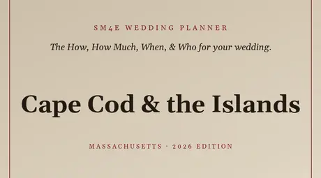 The SM4E Cape Cod & the Islands wedding package