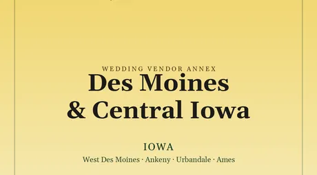 The SM4E Des Moines & Central Iowa wedding package