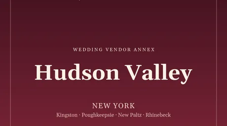 The SM4E Hudson Valley wedding package