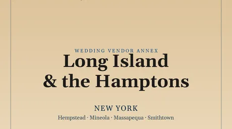 The SM4E Long Island & the Hamptons wedding package
