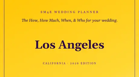 The SM4E Los Angeles wedding package