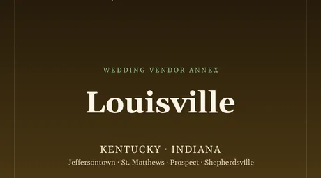 The SM4E Louisville wedding package