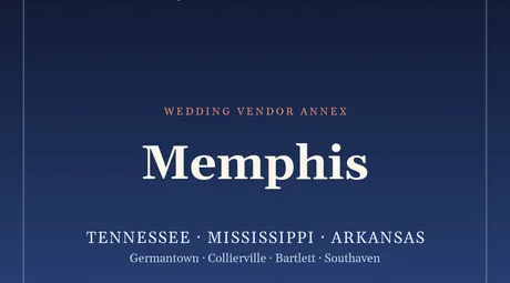 The SM4E Memphis wedding package