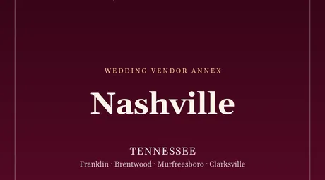 The SM4E Nashville wedding package