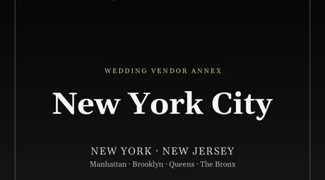 The SM4E New York City wedding package