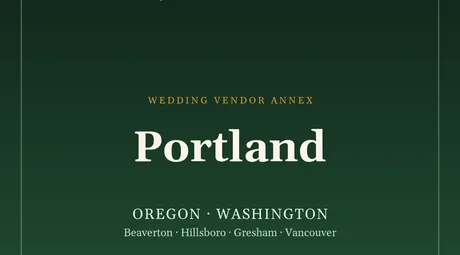 The SM4E Portland wedding package