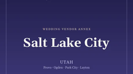 The SM4E Salt Lake City wedding package
