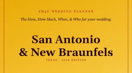 The SM4E San Antonio & New Braunfels wedding package