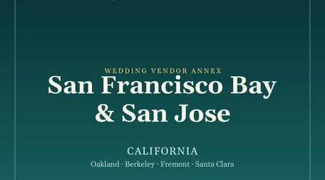 The SM4E San Francisco Bay & San Jose wedding package
