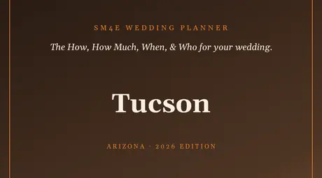 The SM4E Tucson wedding package